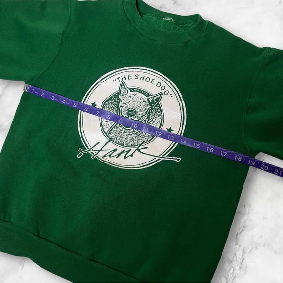 Vintage 1980s Unisex Bull Terrier Dog Graphic Crewneck Kids Sweatshirt - Picture 5 of 7